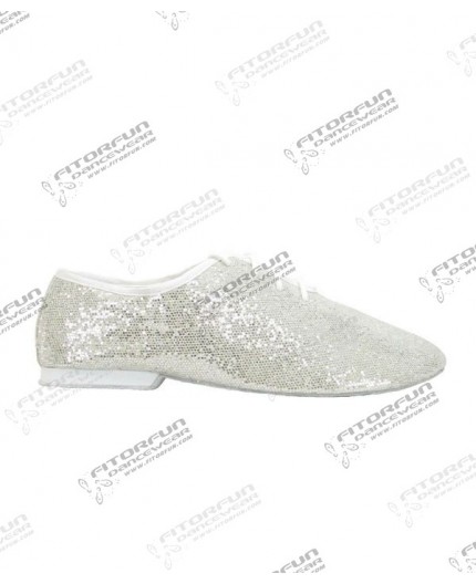 So Danca Jazzschuhe Hologramm silber - JZ79