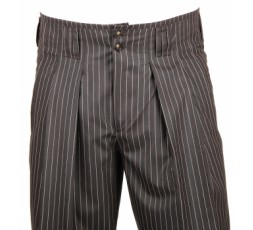 Boogie Hose schokobraun gestreift (301709)