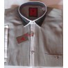 Leché Hemd Kurzarm grau - 6676LK