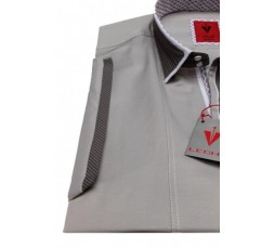 Leché Hemd Kurzarm grau - 9300L98K