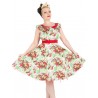 Vintage Kleid mit Blumendruck Springtime - 9392