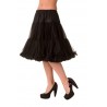 Petticoat Boogie Woogie Rüsche schwarz 66 cm