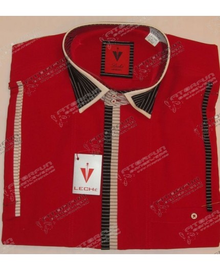 Leché Hemd Kurzarm rot - 4473L471K