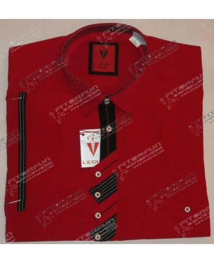 Leché Hemd Kurzarm rot - 4013L169K