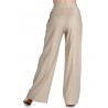 Damenhose im 50's Marlene Style beige/braun Gr. XL - 5371