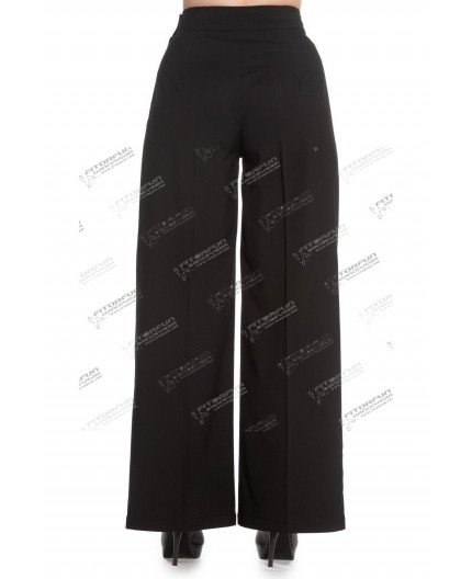 Retro Damenhose im 50's Marlene Style schwarz - 5394