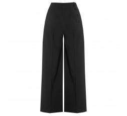 Retro Damenhose im 50's Marlene Style schwarz - 5394