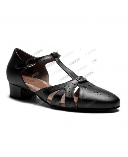 9212 Swing Balboa Tanzschuhe schwarz Vintage - 3 cm Absatz