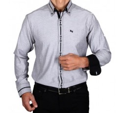 H.K. Mandel Hemd Langarm...