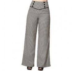 Damenhose im 50's Marlene Style Pepita - TR 4054