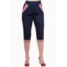 Damenhose Blueberry Hills Caprihose 50's Style - 4048
