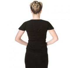 Banned Shirt She who dares - schwarz - TP1095