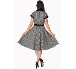 Vintage Kleid Vichy Karos -...