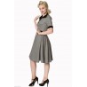 Vintage Kleid Dogtooth - Swept of her Feet - 5142