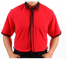 H.K. Mandel Hemd Kurzarm...