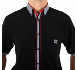 H.K. Mandel Hemd Kurzarm...