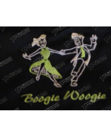 Hemd Stick Tanzpaar Boogie Woogie grün/weiß (GG-HEH GR-TP-SKH)