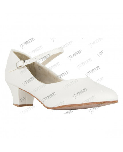 CH50 ivory Charakterschuh mit Ledersohle (für Straße geeignet)