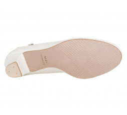 CH50 ivory Charakterschuh mit Ledersohle (für Straße geeignet)