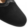 9236 Swing Balboa Tanzschuhe schwarz mit Chromledersohle - 5 cm Absatz