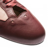 9239 Swing Balboa Tanzschuhe burgundy/rose mit Chromledersohle - 2 cm Absatz