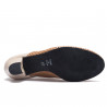 9245 Swing Balboa Tanzschuhe braun/beige mit Chromledersohle - 5 cm Absatz