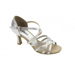 BL164 silber - Tanz Sandale...