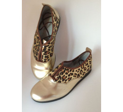 Bleyer 7530 - Casual gold/leo Gr. 37 (36)