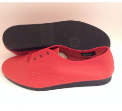 Bleyer Casual rot mit schwarzer Sohle - 7640