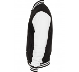 Urban Classics 2 Tone Collegejacke TB207 schwarz/weiss