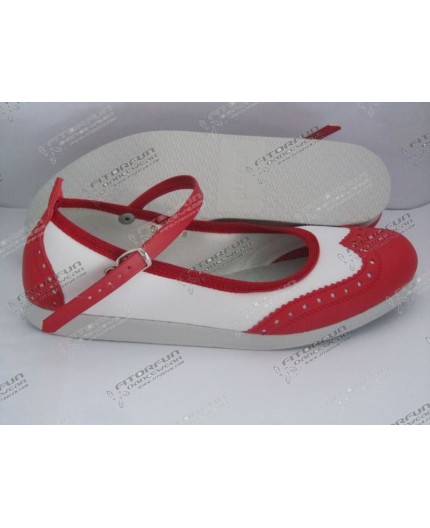 strap Lindy Hoper rot/weiß - 7141