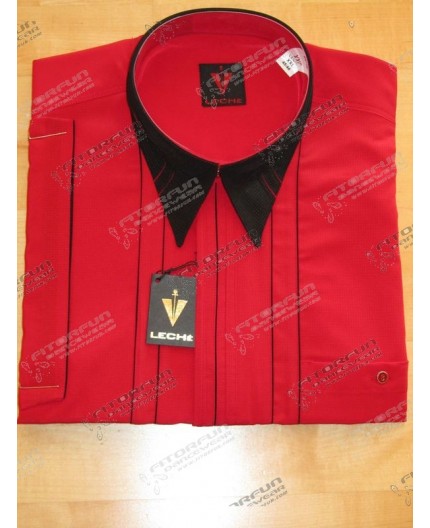 Hemd Kurzarm rot - 3079L34K