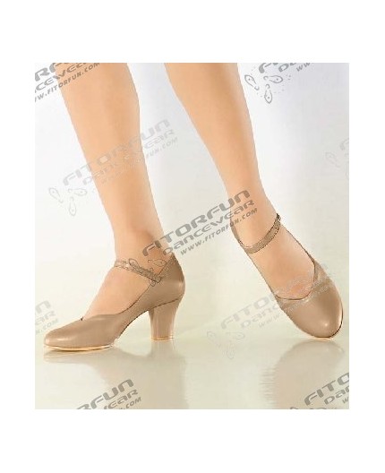 CH52 - Tan - 5 cm Absatz