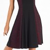 So Danca Ballroom Tanzkleid schwarz mit rot Gr. L (6)(E11035)