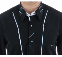 Hemd Kurzarm schwarz - 2022MK