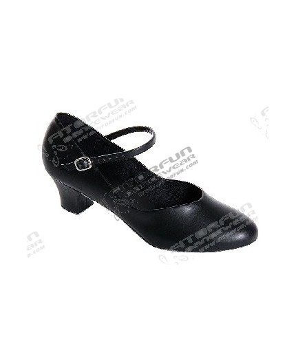 CH791 - Tanzschuhe mit Chromledersohle - 4 cm Absatz