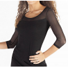 So Danca Top elastisch schwarz (E11040)