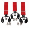 Hosenträger für Knöpfe oder Clipse rot 917204