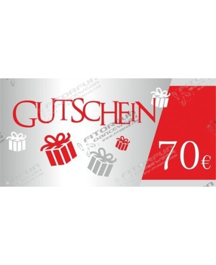Gutschein 70 EURO