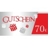 Gutschein 70 EURO