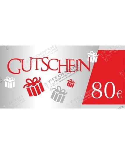 Gutschein 80 EURO